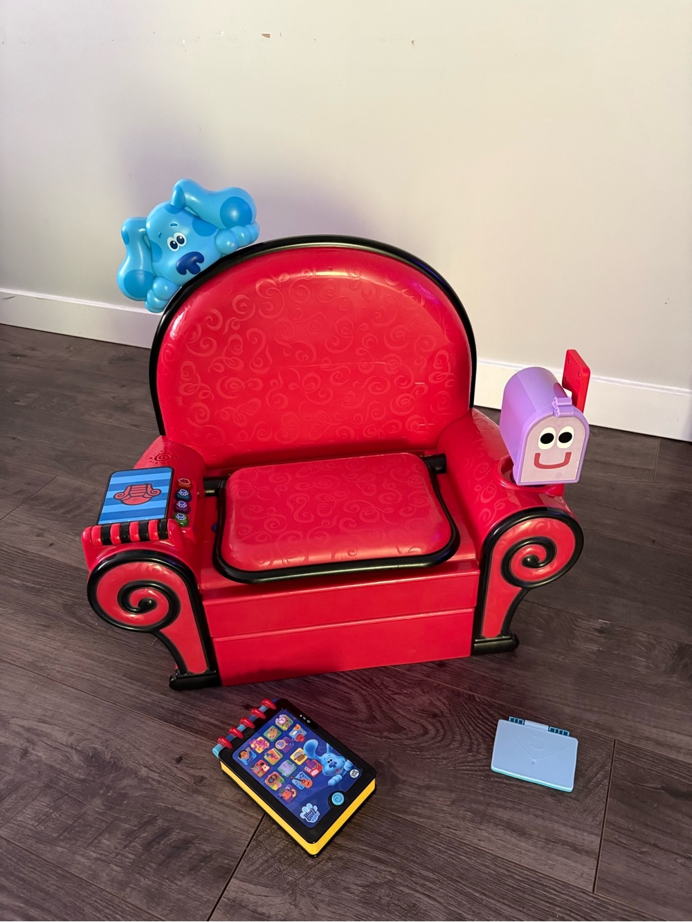 LeapFrog Blue's Clues & You! Play & Learn Thinking Chair complete + more